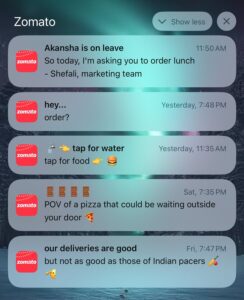 Zomato marketing strategy 