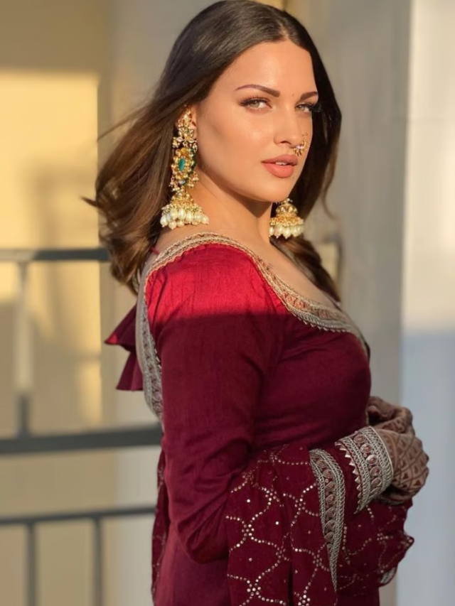 Himanshi Khurana के सूट लोहड़ी पर किए जा सकते हैं स्टाइल