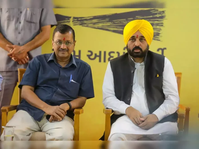 kejriwal-punjab-cm-bhagwant-mann