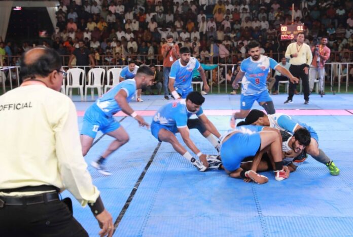 महाराष्ट्र में चौथी सीनियर फेडरेशन कप कबड्डी प्रतियोगिता में बजा हरियाणा का डंका