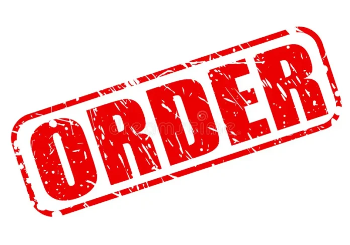 order