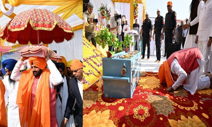 सिरसा के रोड़ी से शुरू हुई ‘हिंद की चादर’ गुरु तेग बहादुर जी के 350वें शहीदी वर्ष की पवित्र यात्रा।