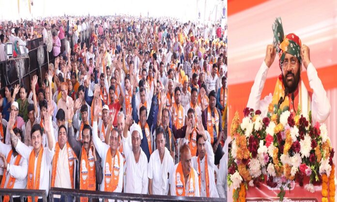 विकसित फरीदाबाद रैली को नायब सिंह सैनी ने किया संबोधित