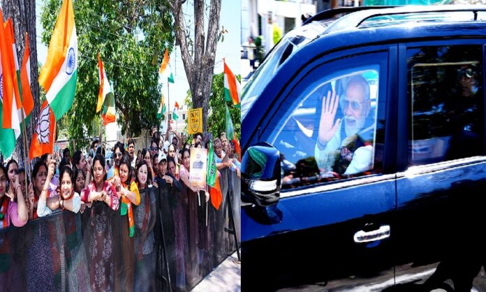 देवभूमि में प्रधानमंत्री का भव्य स्वागत,