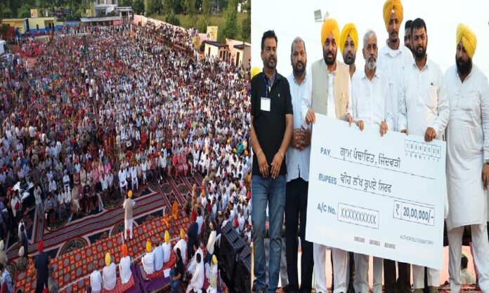 मुख्यमंत्री भगवंत सिंह मान ने श्री आनंदपुर साहिब के गांव जिंदवड़ी में ‘लोक मिलनी’ कार्यक्रम को किया संबोधित