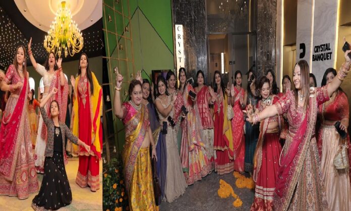 मुसाफिर लेडीज क्लब की ग्रैंड ओपनिंग करवा चौथ स्पेशल इवेंट के साथ की गई