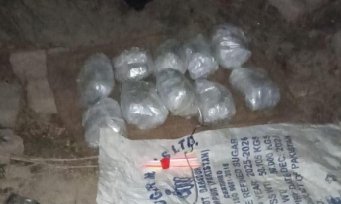 heroin sent via drone by Pakistani drug smugglers recovered